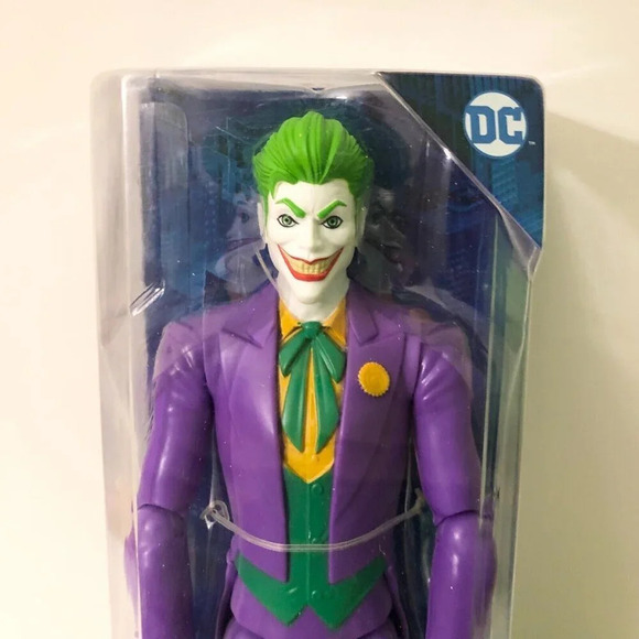 2020 DC Comics Batman 12 Inch Tall The  Joker Action Figure Spin Master - Picture 2 of 16